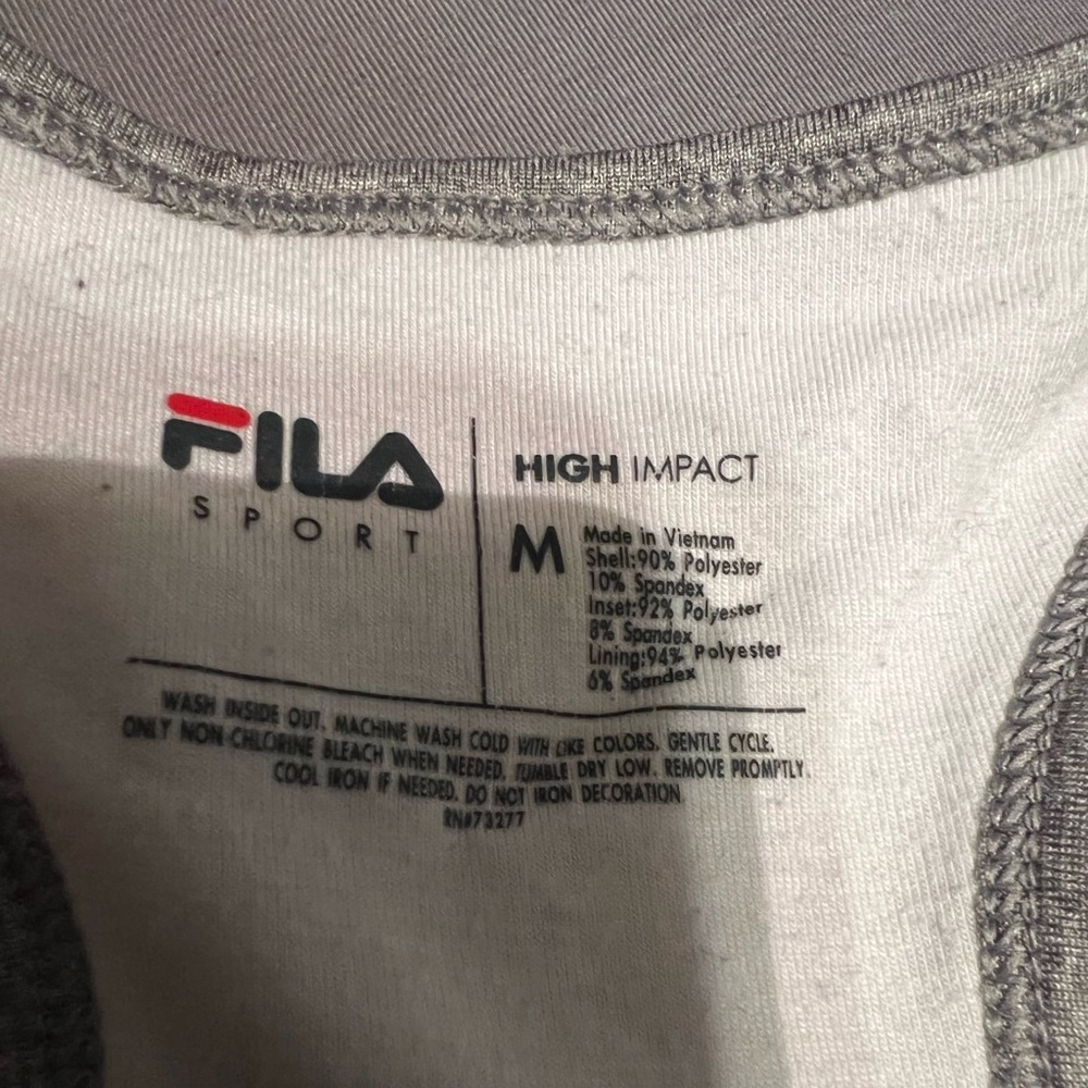 Fila Racerback Sports Bra - Picture 4 of 6
